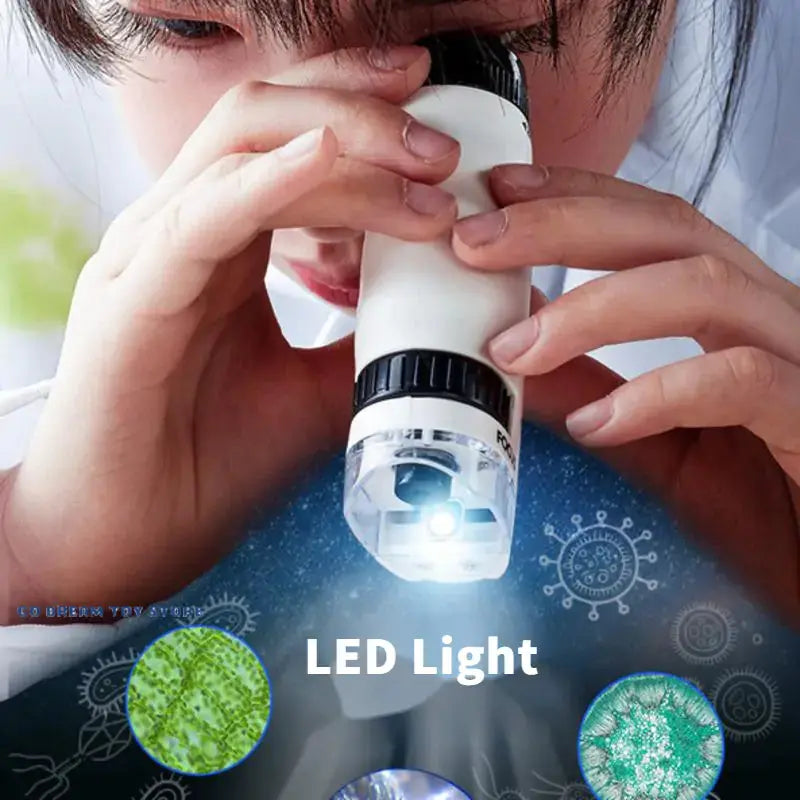 Premium Microscope Kit Toy for Young Explorers