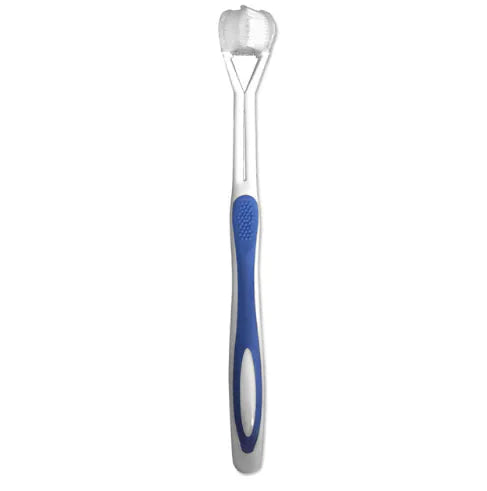 Cepillo de dientes manual de tres lados para una limpieza efectiva