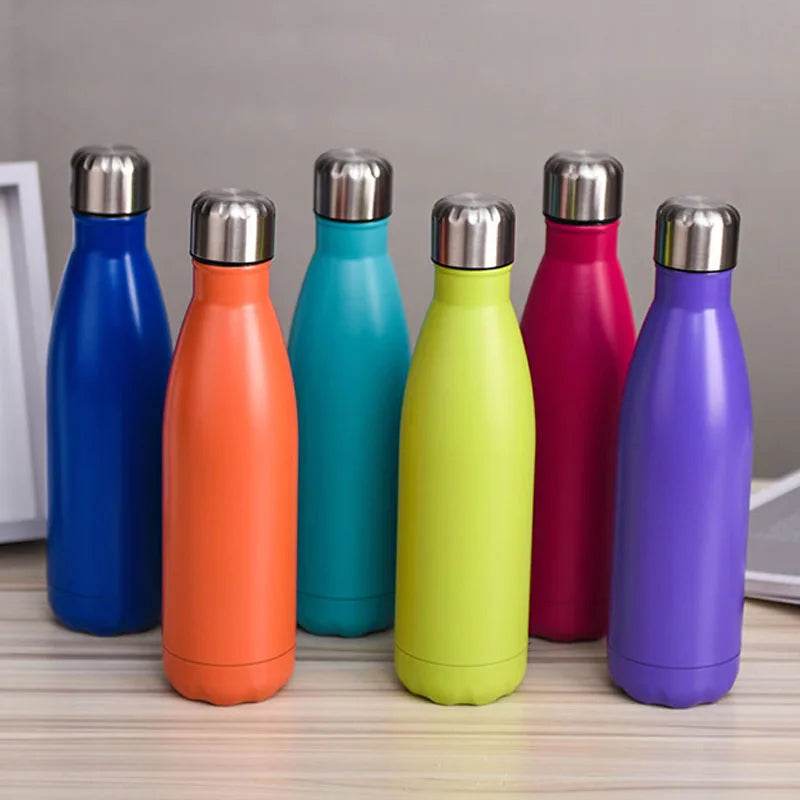Bouteille de sport en acier inoxydable premium - 500ml