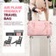 Premium Waterproof Travel Duffle Bag - Coral Pink