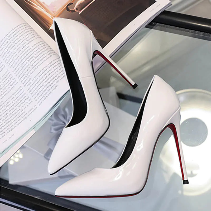 Elegant 12cm Stiletto Pointed Toe Heels for Women