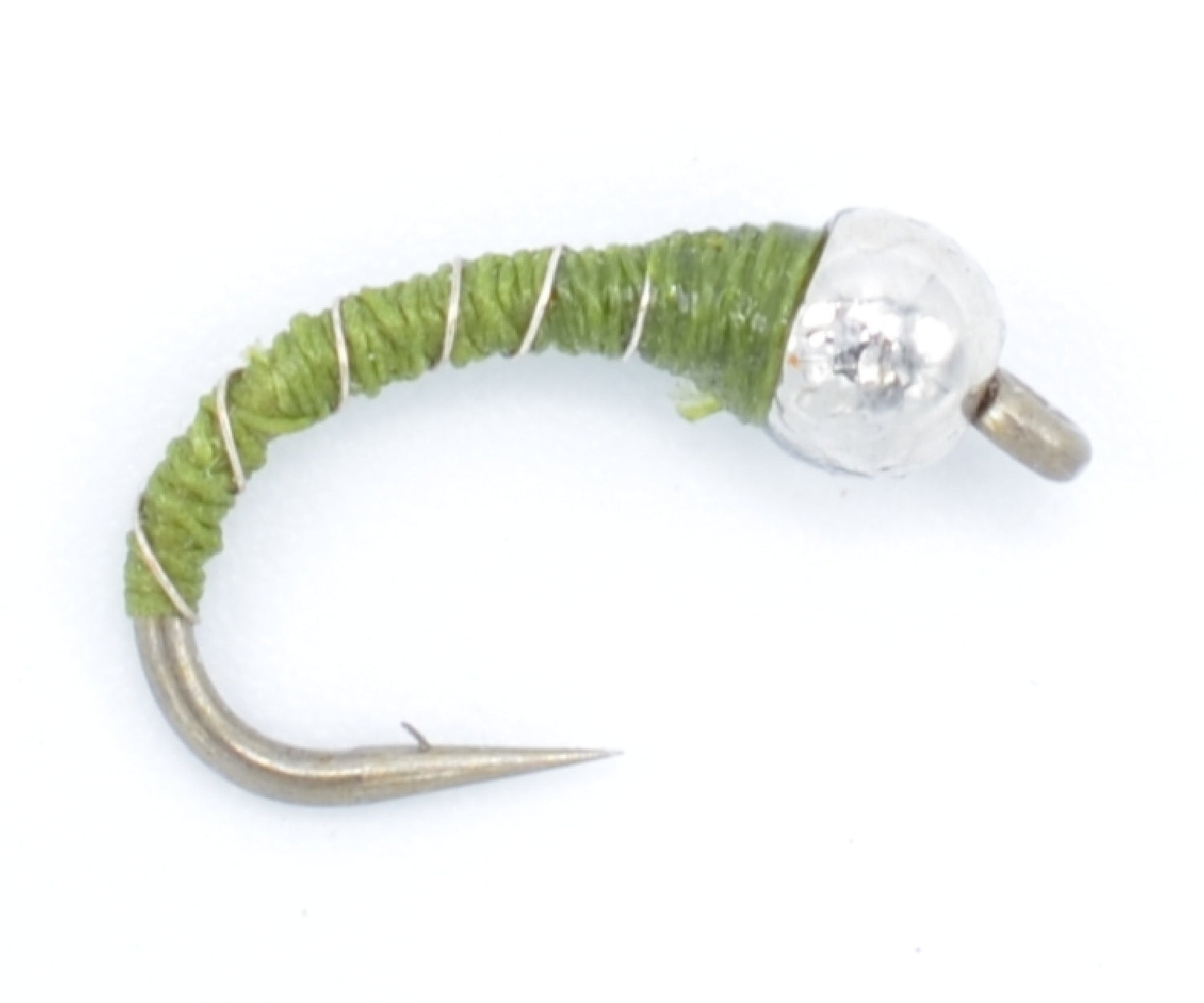 Essential Bead Head Midge Nymph Fly Assortment - 10 Premium Wet Flies in 5 Patterns - Korvel