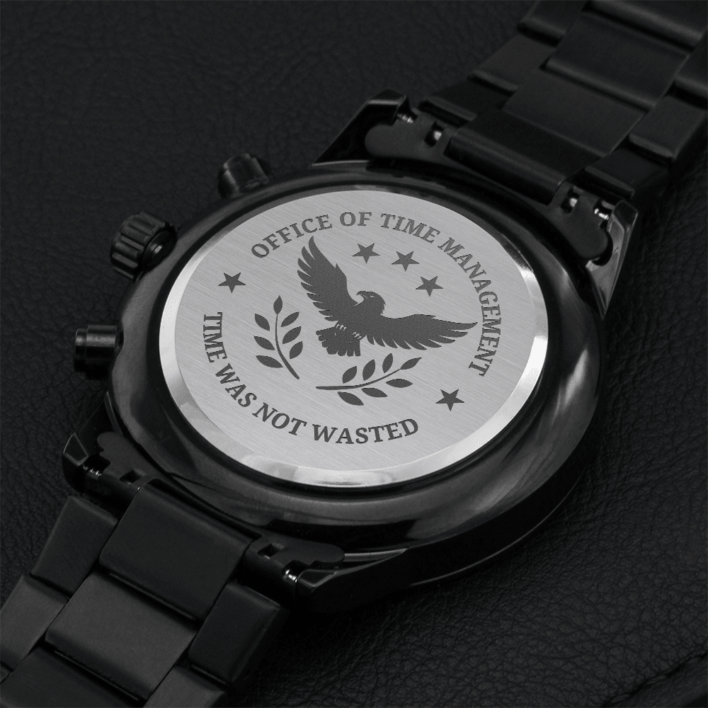 Office of Time Management Chronograph Watch