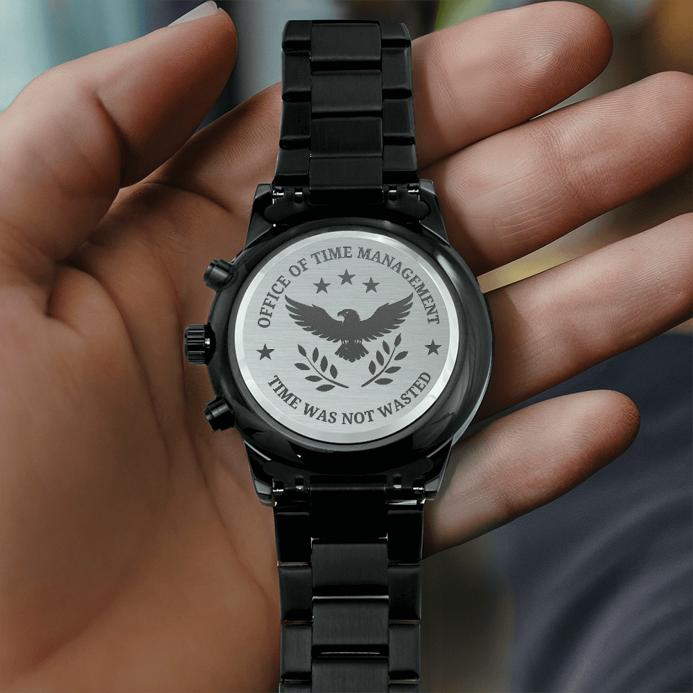 Office of Time Management Chronograph Watch