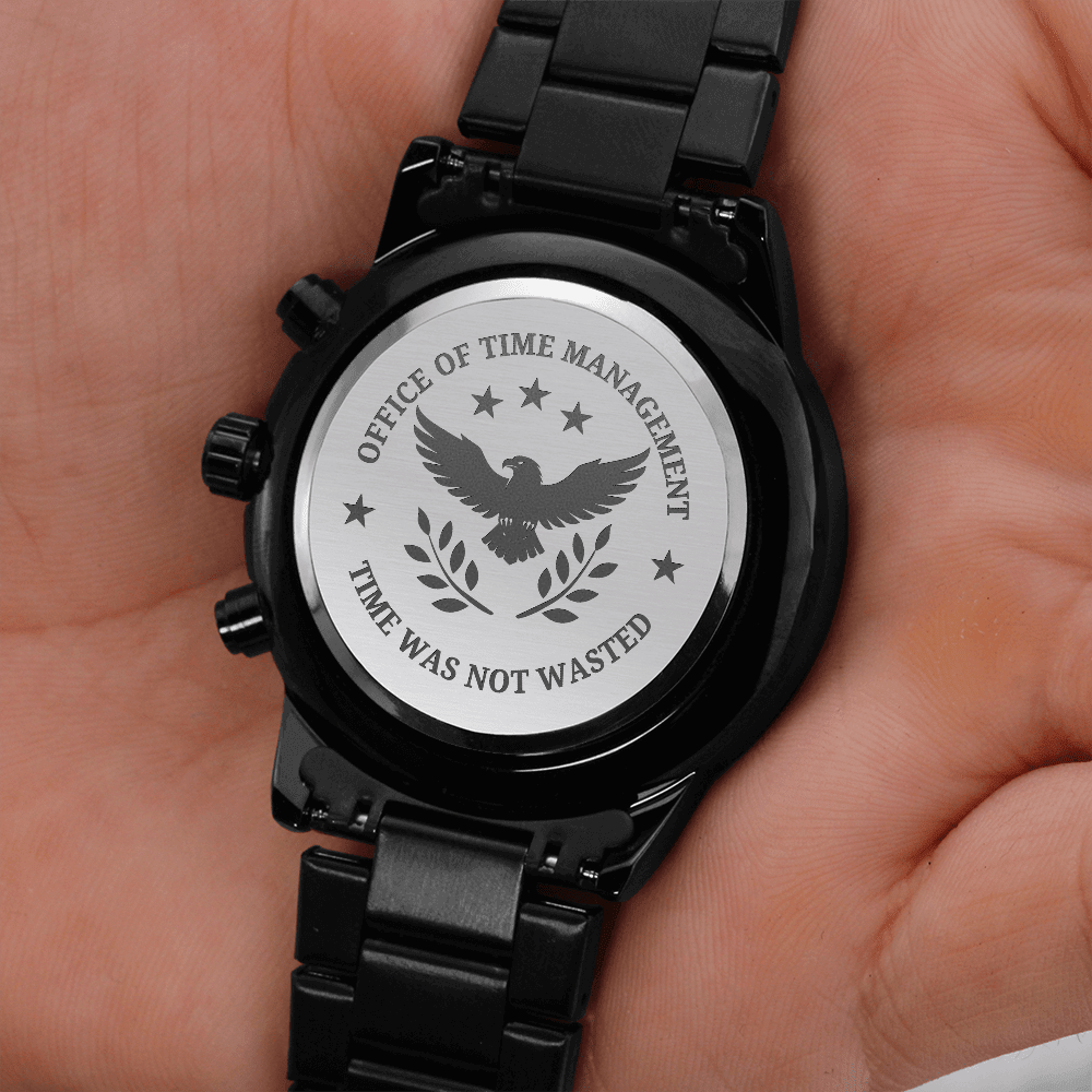 Office of Time Management Chronograph Watch