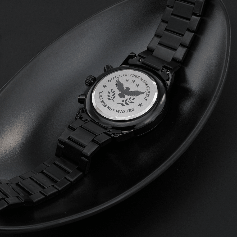 Office of Time Management Chronograph Watch