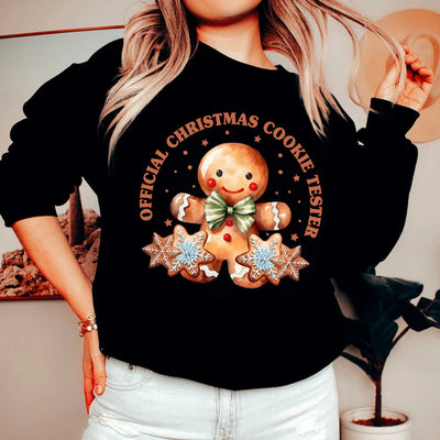 Official Christmas Cookie Tester Sweatshirt