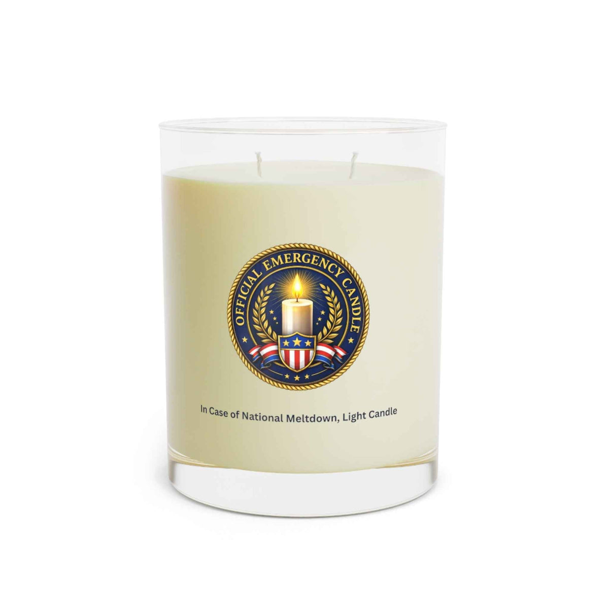 Bougie d'urgence officielle – Bougie de nouveauté patriotique (11 oz)
