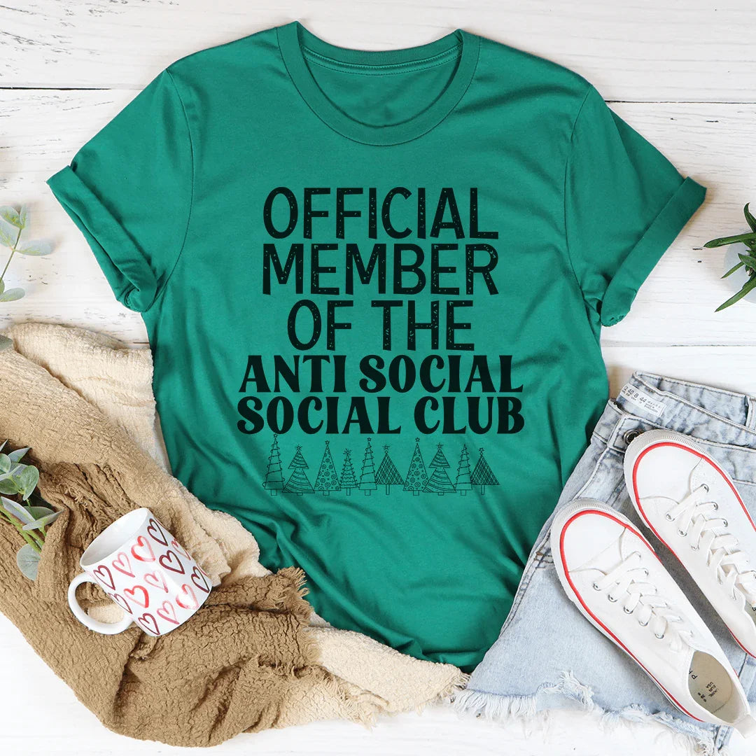 Official Anti Social Club Christmas Tee