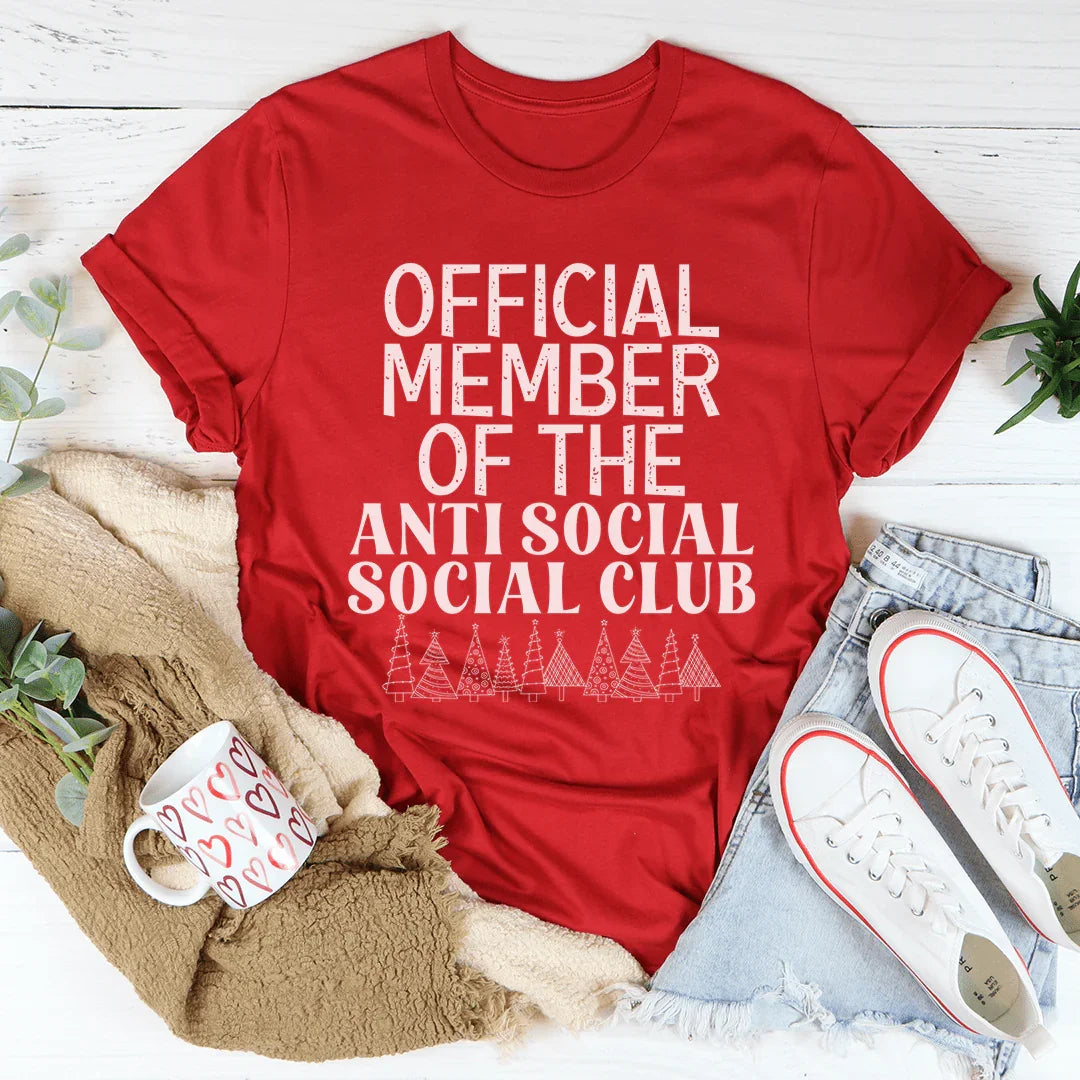 Official Anti Social Club Christmas Tee