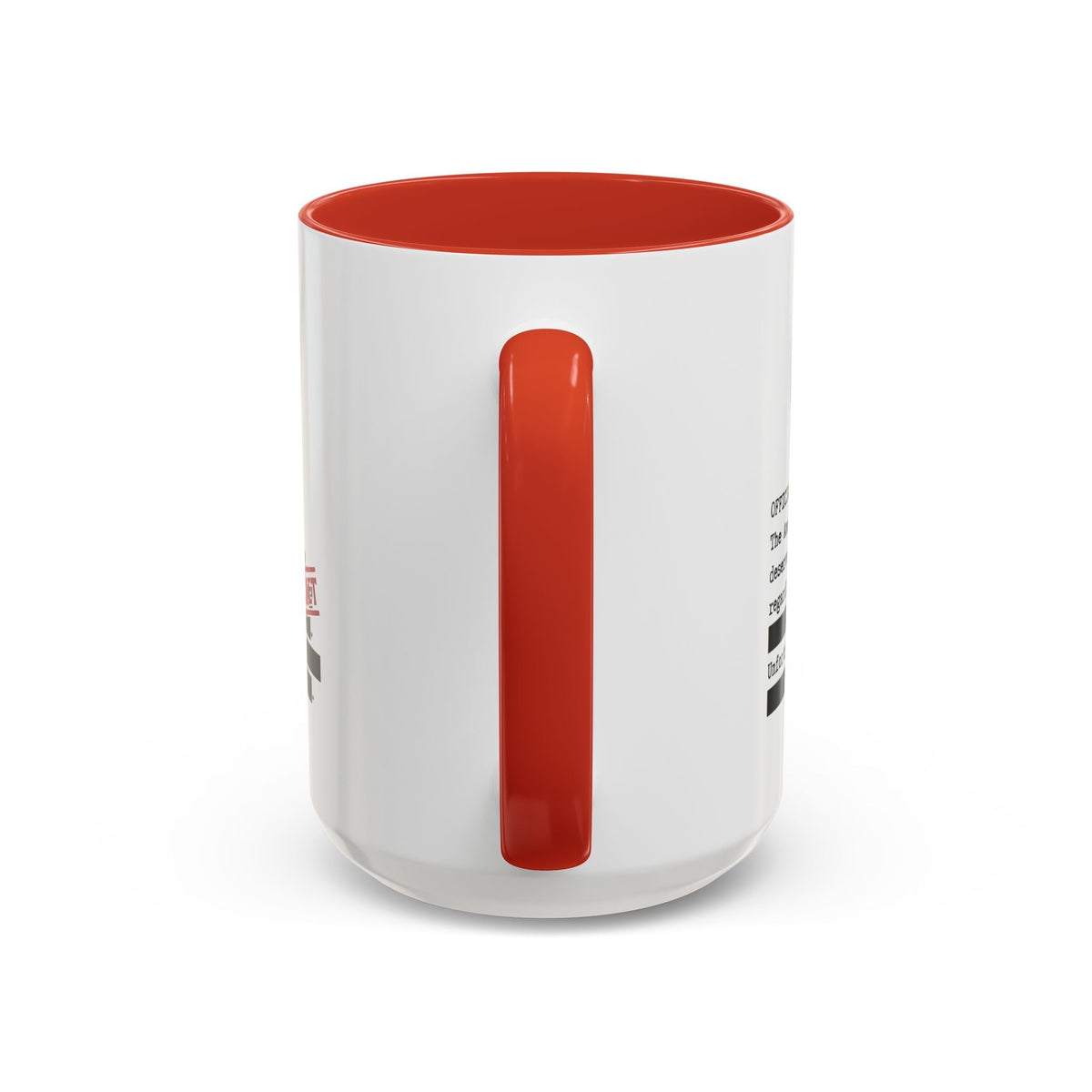 Tasse à café Top Secret - Satire politique