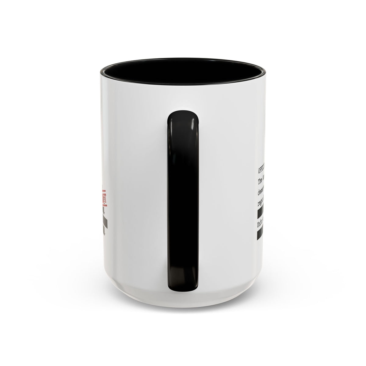 Tasse à café Top Secret - Satire politique