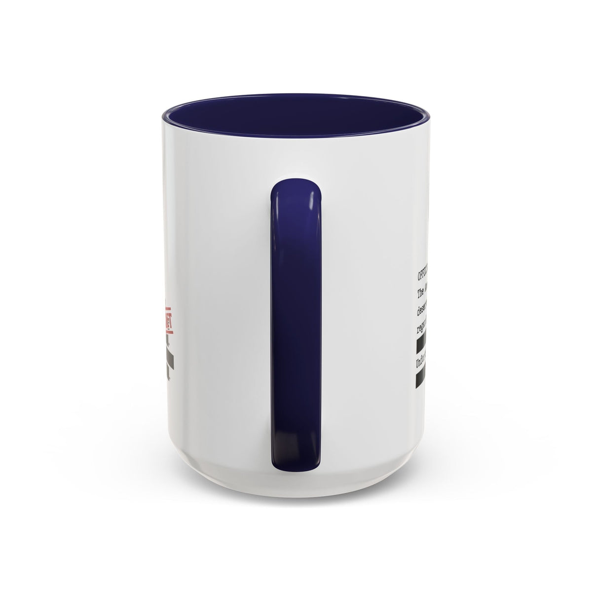 Tasse à café Top Secret - Satire politique