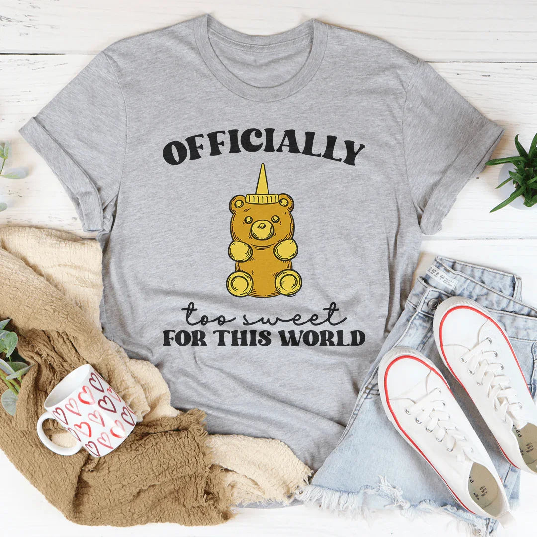 Camiseta oficial "Demasiado dulce para este mundo"