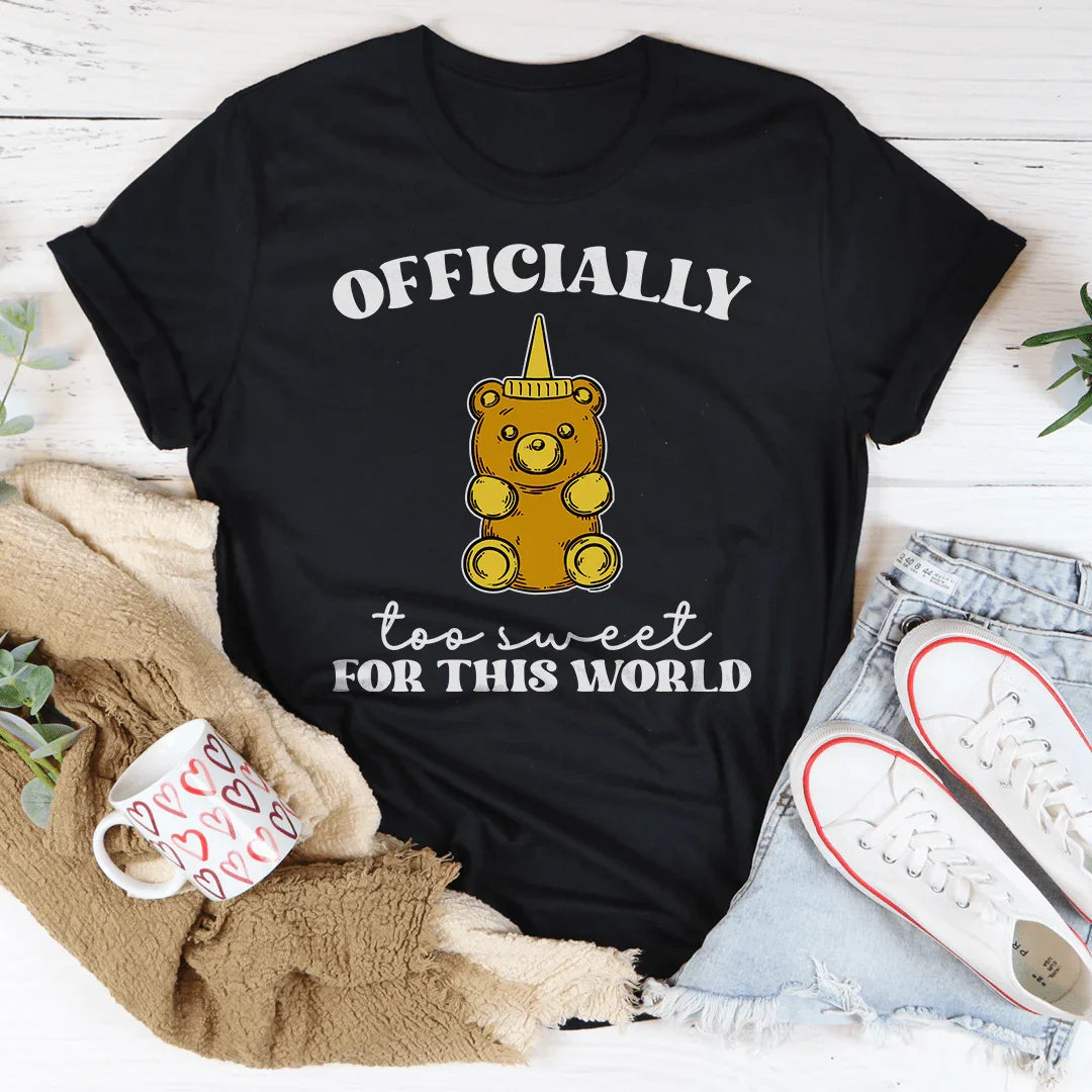 Camiseta oficial "Demasiado dulce para este mundo"