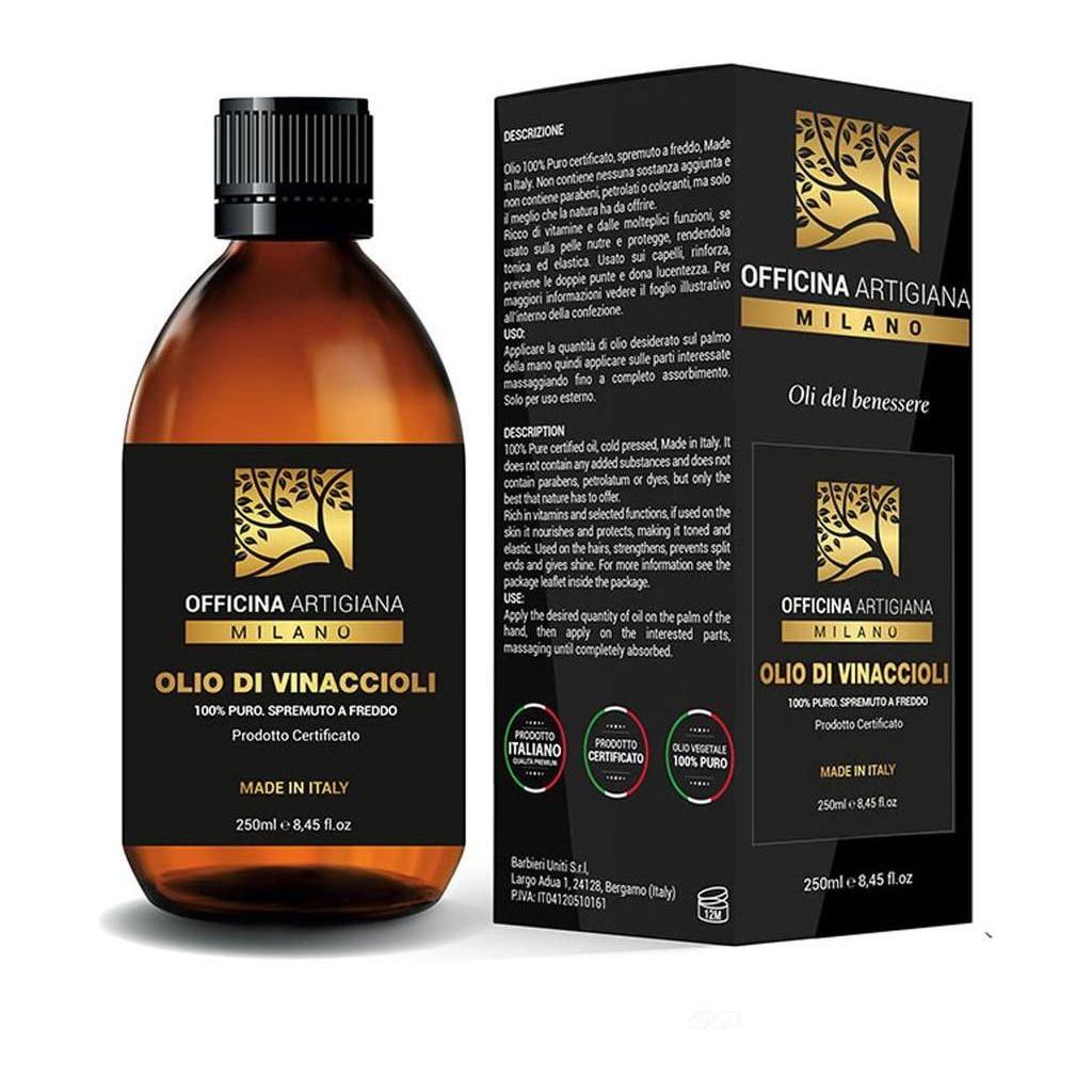 Huile de pépins de raisin pure Officina Artigiana 250ml