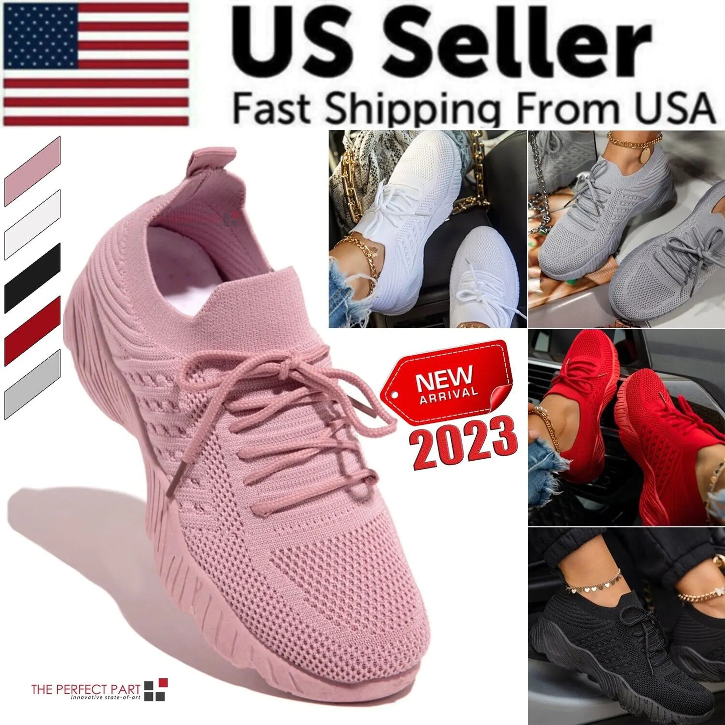 Zapatillas de Correr para Mujer - Zapatillas de Moda Cómodas