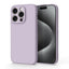 Vanjua Stylish Silicone Case for iPhone 15 Pro Max - Violet