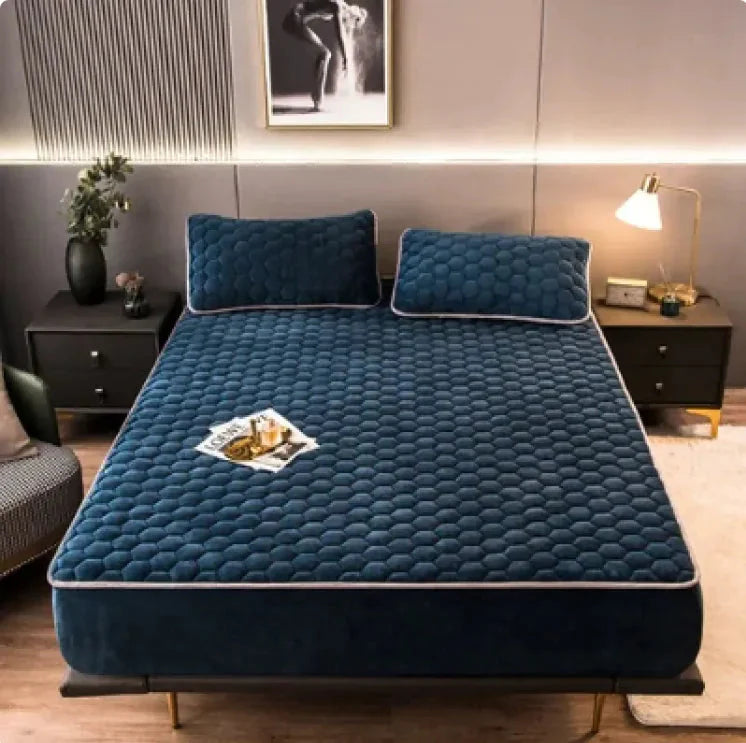 Ensemble de Matelas Matelassé Brosse Cozy Nest en 3 Pièces