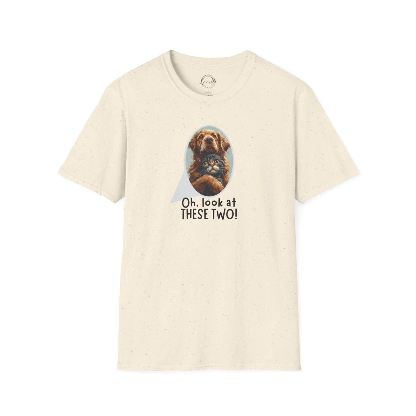 Oh Mira Esta Camiseta de Dos - Camiseta Unisex Softstyle