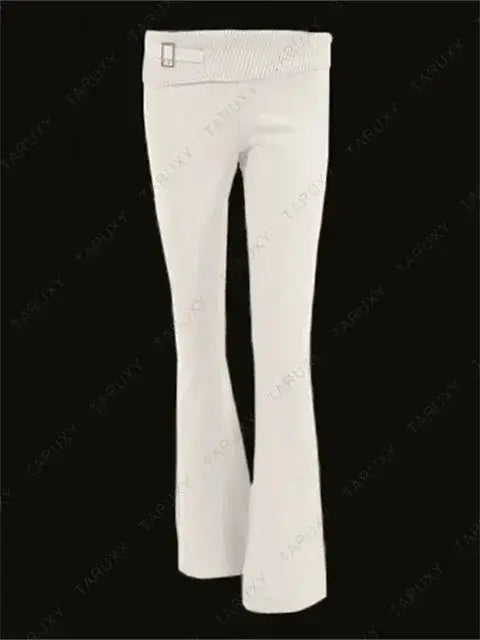 Ensemble de Haut Court à Capuche Tricoté Chic et Pantalons