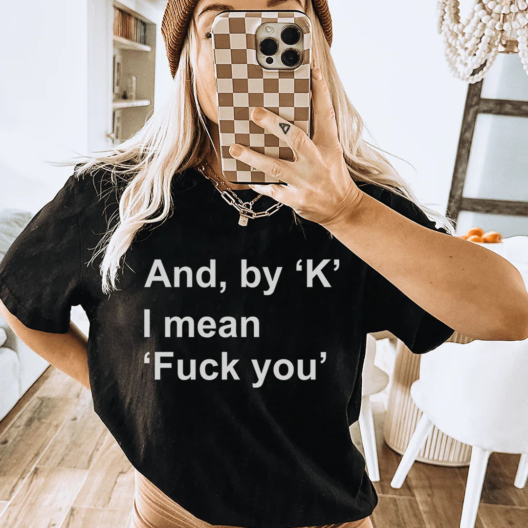 Okay Tee - Casual Comfort with Style