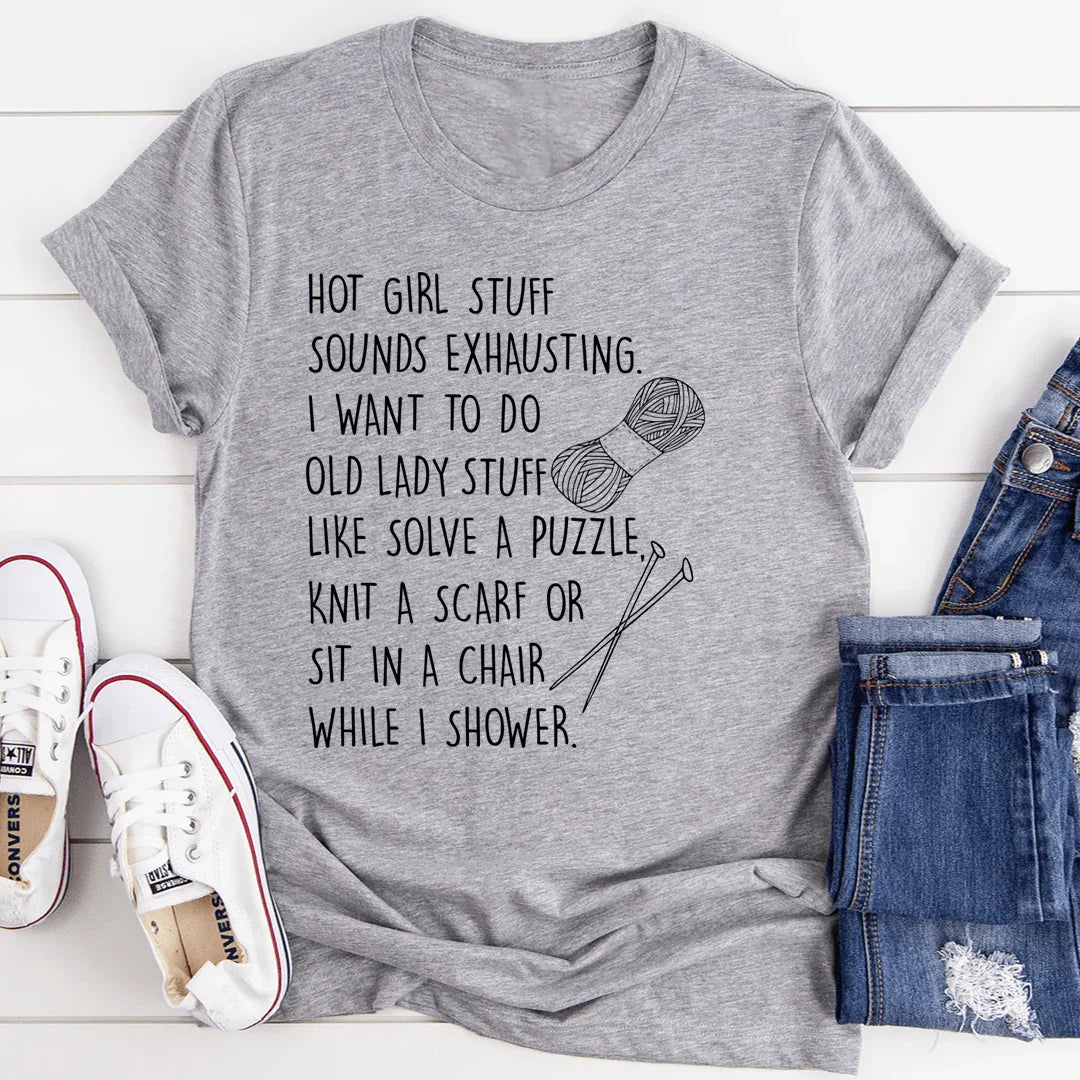 Old Lady Stuff Tee - Korvel