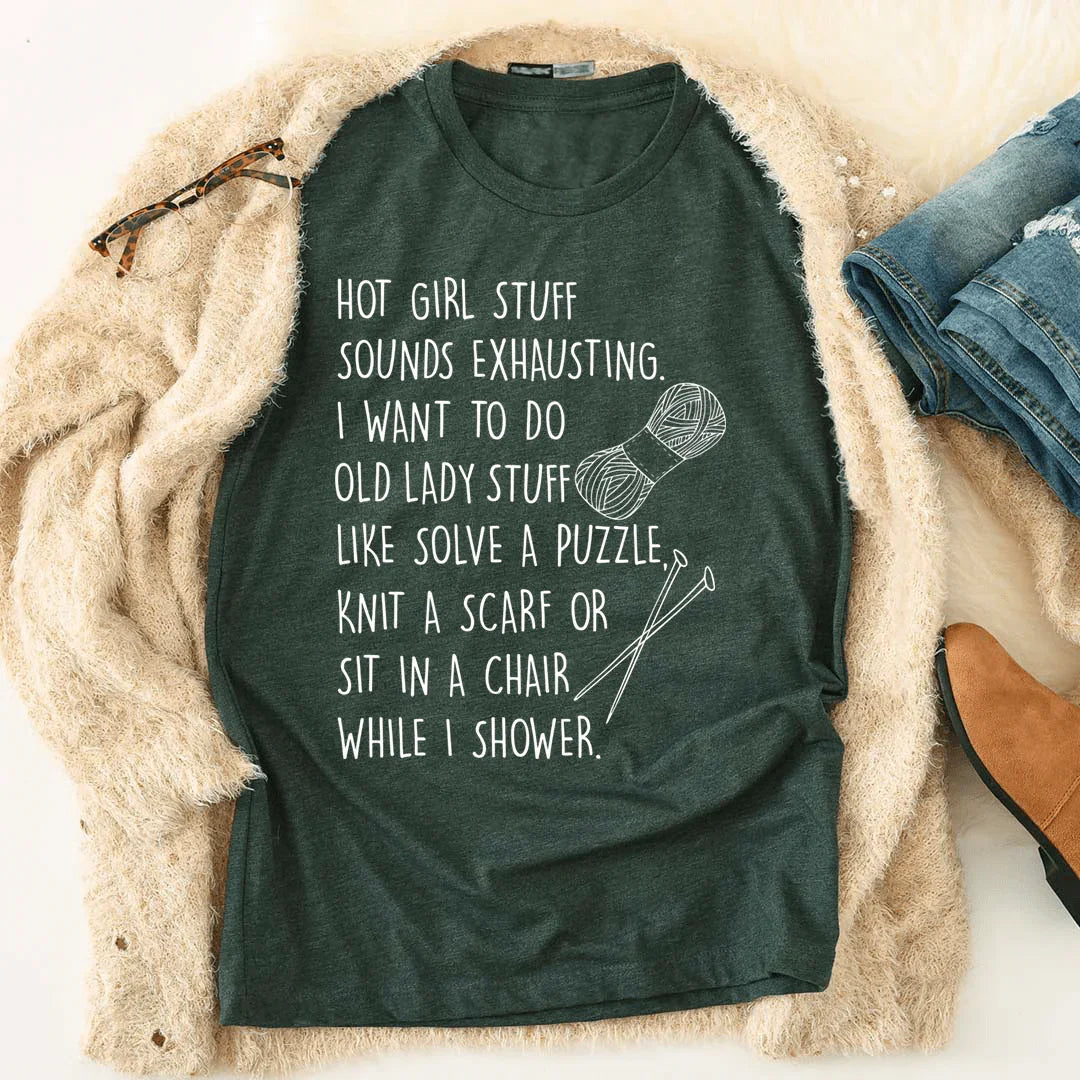 Old Lady Stuff Tee - Korvel