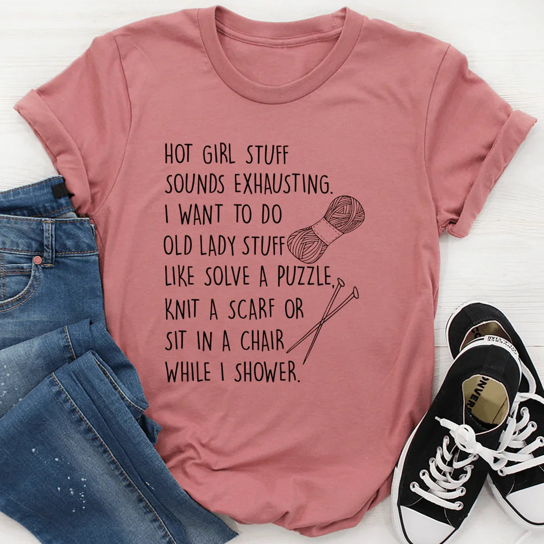 Old Lady Stuff Tee - Korvel