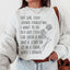 Sudadera de señora mayor