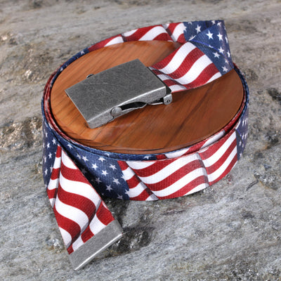 Old Glory - Cinturón de talla pequeña a grande con múltiples opciones de hebillas