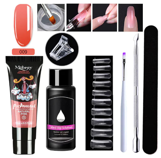 Premium Poly Nail Gel Set for Stunning Nail Art
