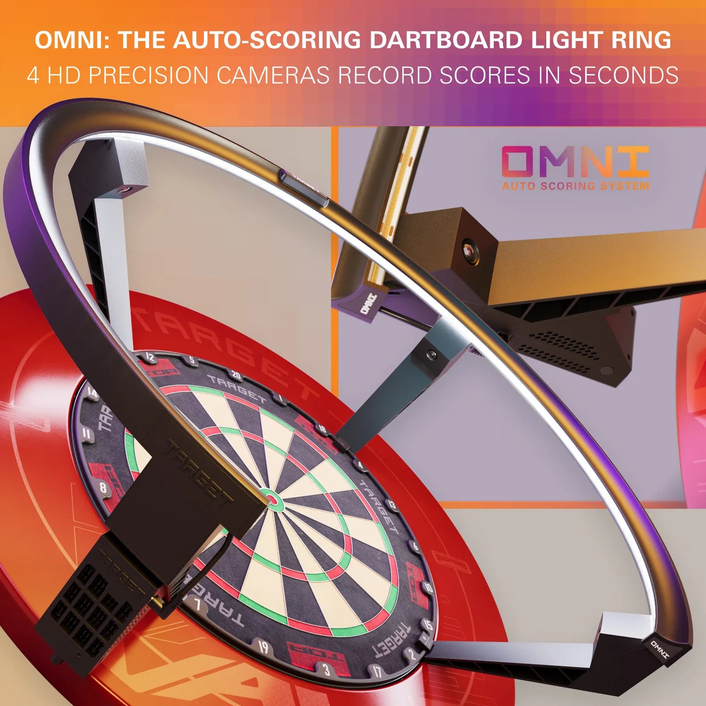 Revolutionary Omni Auto-Scoring Dartboard System - Korvel