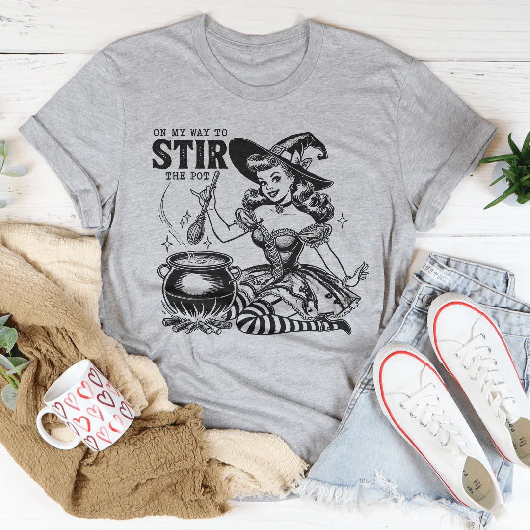 Camiseta On My Way To Stir The Pot