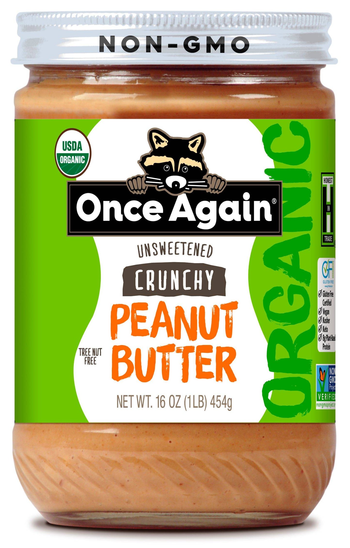 Organic Crunchy Peanut Butter