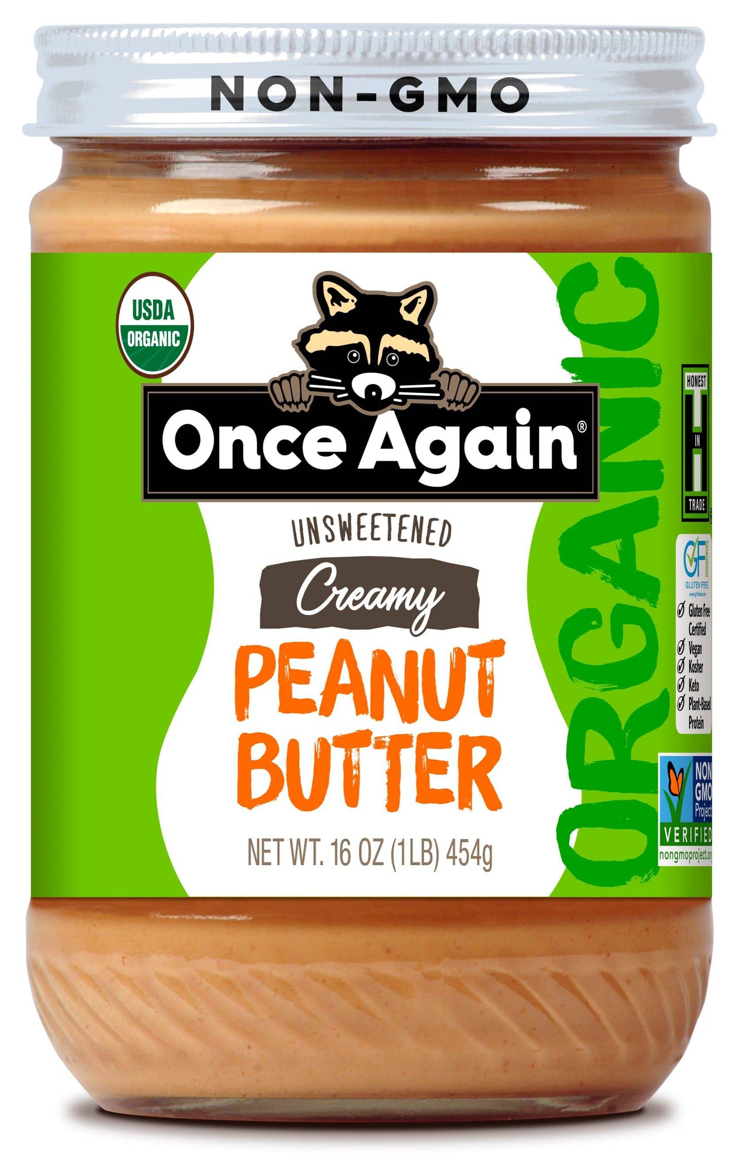 Organic Creamy Peanut Butter