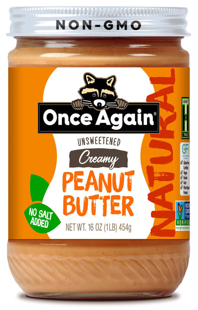 Creamy Peanut Butter, No Added Salt - Pure Indulgence - Korvel