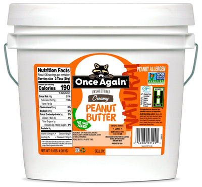 Creamy Peanut Butter, No Added Salt - Pure Indulgence - Korvel