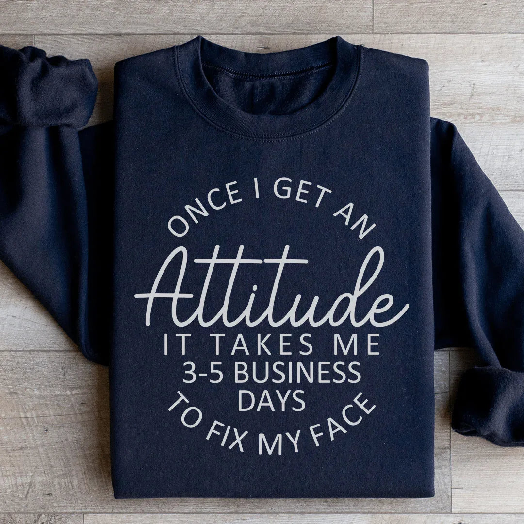 Sassy Attitude Sweatshirt for Effortless Style