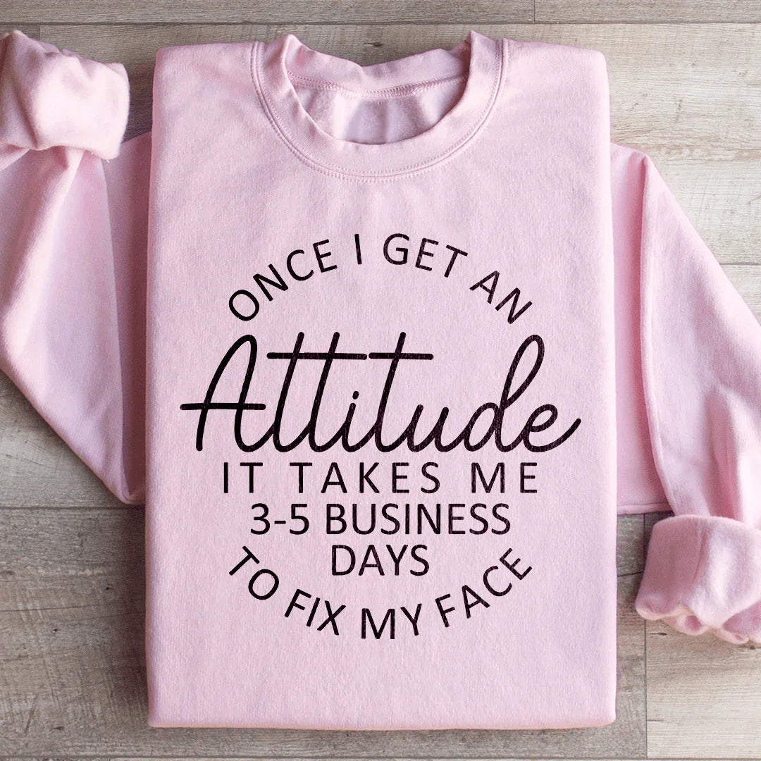 Sassy Attitude Sweatshirt for Effortless Style