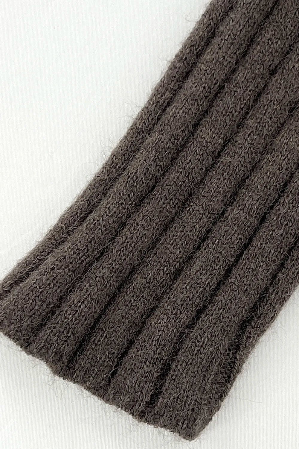 One shoulder autumn/winter sweater goodbuck letter slim fit top versatile diagonal hem - Korvel