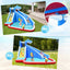 4-in-1 Inflatable Water Slide Park with Long Slide
