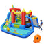 Casa Inflable de Salto y Piscina Splash con Tobogán de Agua