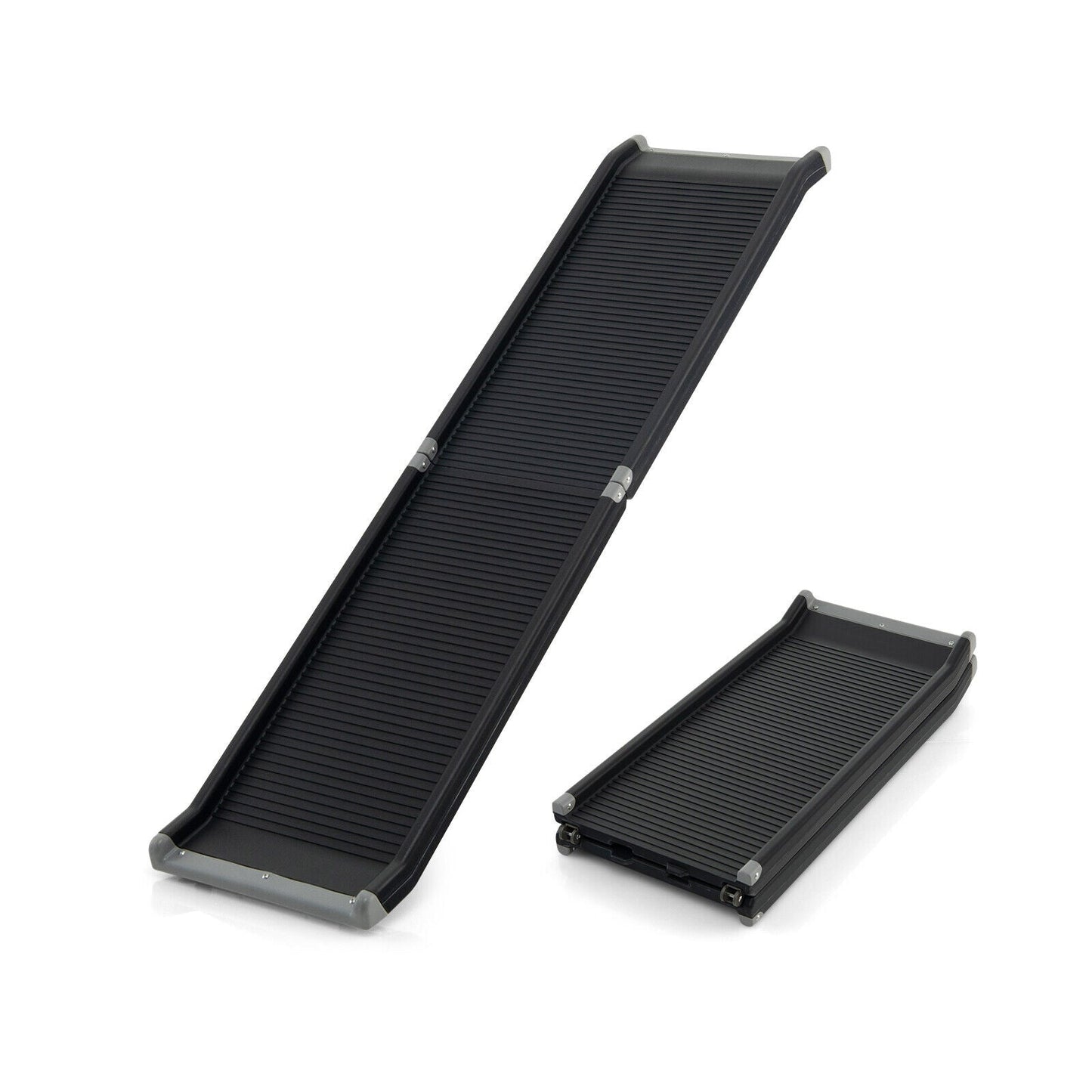 63-Inch Folding Pet Ramp with Steel Frame