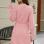 Open Front Lantern Sleeve Cardigan - Korvel