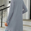 Open Front Long Sleeve Cardigan - Korvel