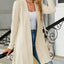 Open Front Long Sleeve Cardigan - Korvel
