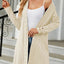Open Front Long Sleeve Cardigan - Korvel
