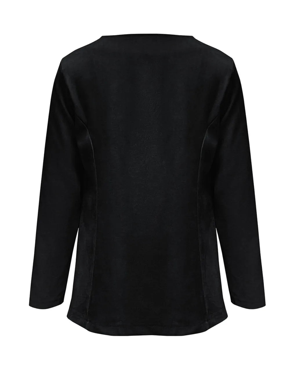 Open Front Long Sleeve Cardigan - Korvel