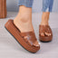 Open Toe Platform Sandals - Korvel